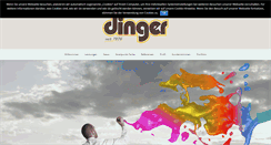 Desktop Screenshot of dinger-hh.de